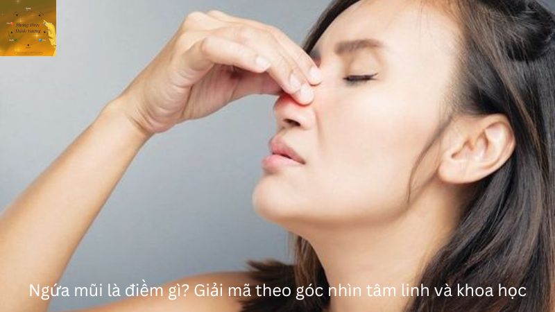 Ngứa mũi là điềm gì? Giải mã theo góc nhìn tâm linh và khoa học